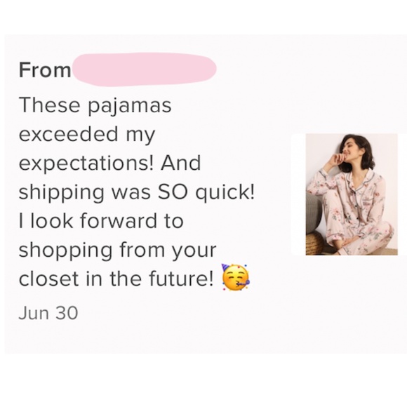 Pastel Pink Floral Print 2 Piece Pajama Set - Picture 6 of 8